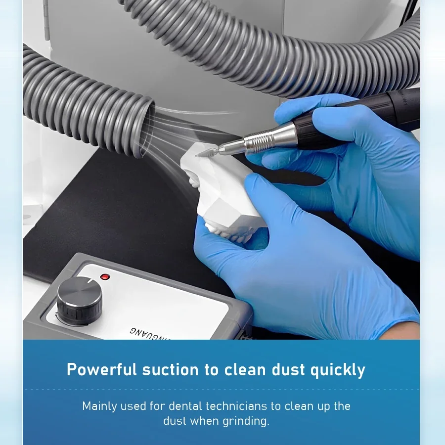 Single and Double Hole Vacuum Cleaner for den Technicians Denture Workshop Technical Room Vacuum Cleaner Dust Collector