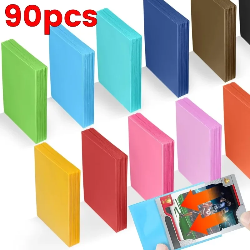 30/60/90Pcs Toploaders Card Bag Photocard Sleeves Idol Photo Cards Protective Storage Bag Universal Home Card Holder Organizers