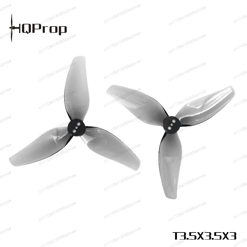 4PCS/2Pairs HQ Durable Prop T3.5X3.5X3 3.5 Inch 3 Blade 1.5mm CW CCW Polycarbonate Prop for FPV RC Racing Drone