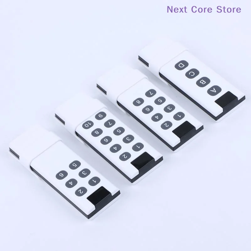 [NC]433MHz Wireless Learning Code Digital Remote Control Transmitter For Long Distance Wireless Remote Control With 4/6/8/10 Key