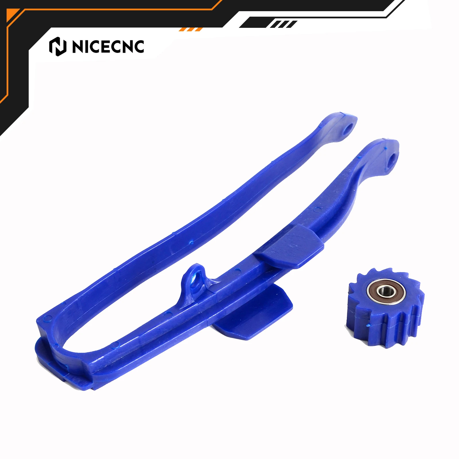 

NICECNC For Yamaha YZ250F YZ450F 2009-2023 WR250F WR450F YZ250FX YZ450FX 2016-2023 2022 Chain Slider Swingarm Guide Lower Roller
