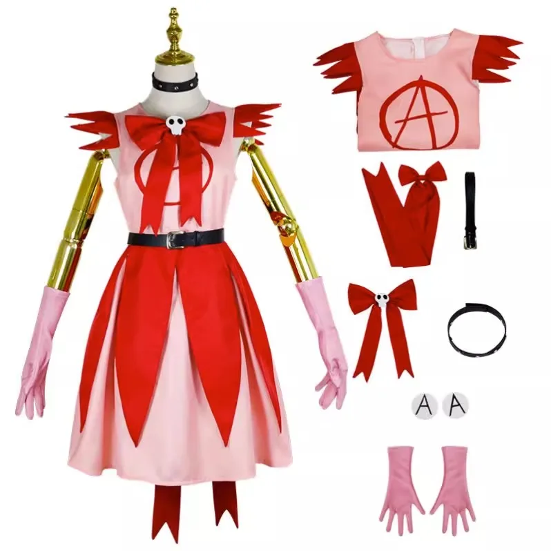 Anarchie Cosplay Jurk Anime Mahou Shoujo Magische Destroyers Cosplay Costme Vrouwen Uniformen Accessoires