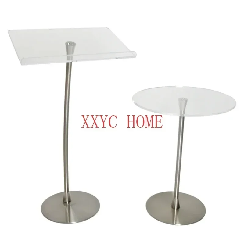 Podium Acrylic Church  Acrylic Podium Stand Lectern for Restaurants, Wedding, Office and Classroom Acrylic Lectern Podium