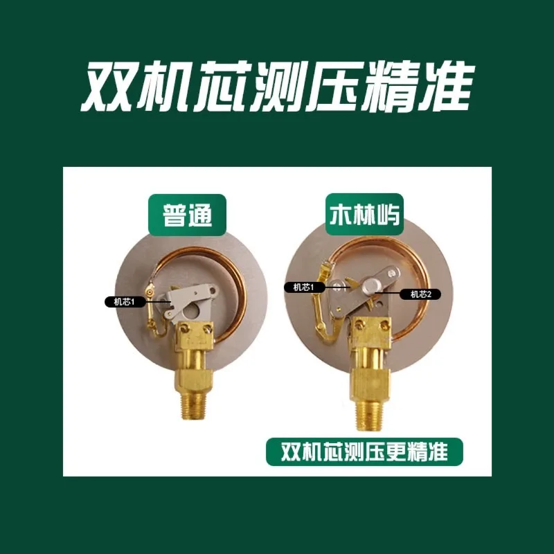 R134a R22 R410A Manifold Gauge Set, Car A/C & Home Air Conditioner Refrigerant Pressure Tester, Dual Valve Kit