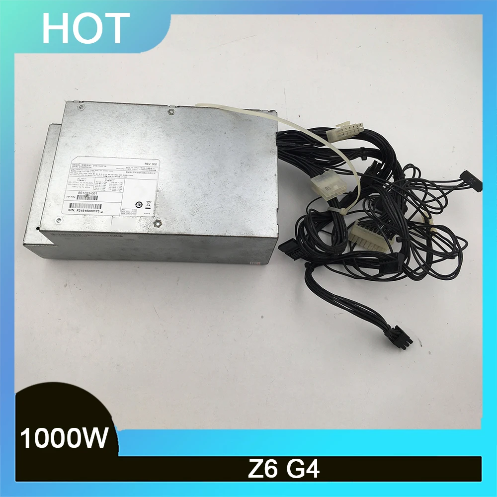 High Quality For HP Z6 G4 Power Supply D15-1K0P1A 851383-001 1000W Fast Ship