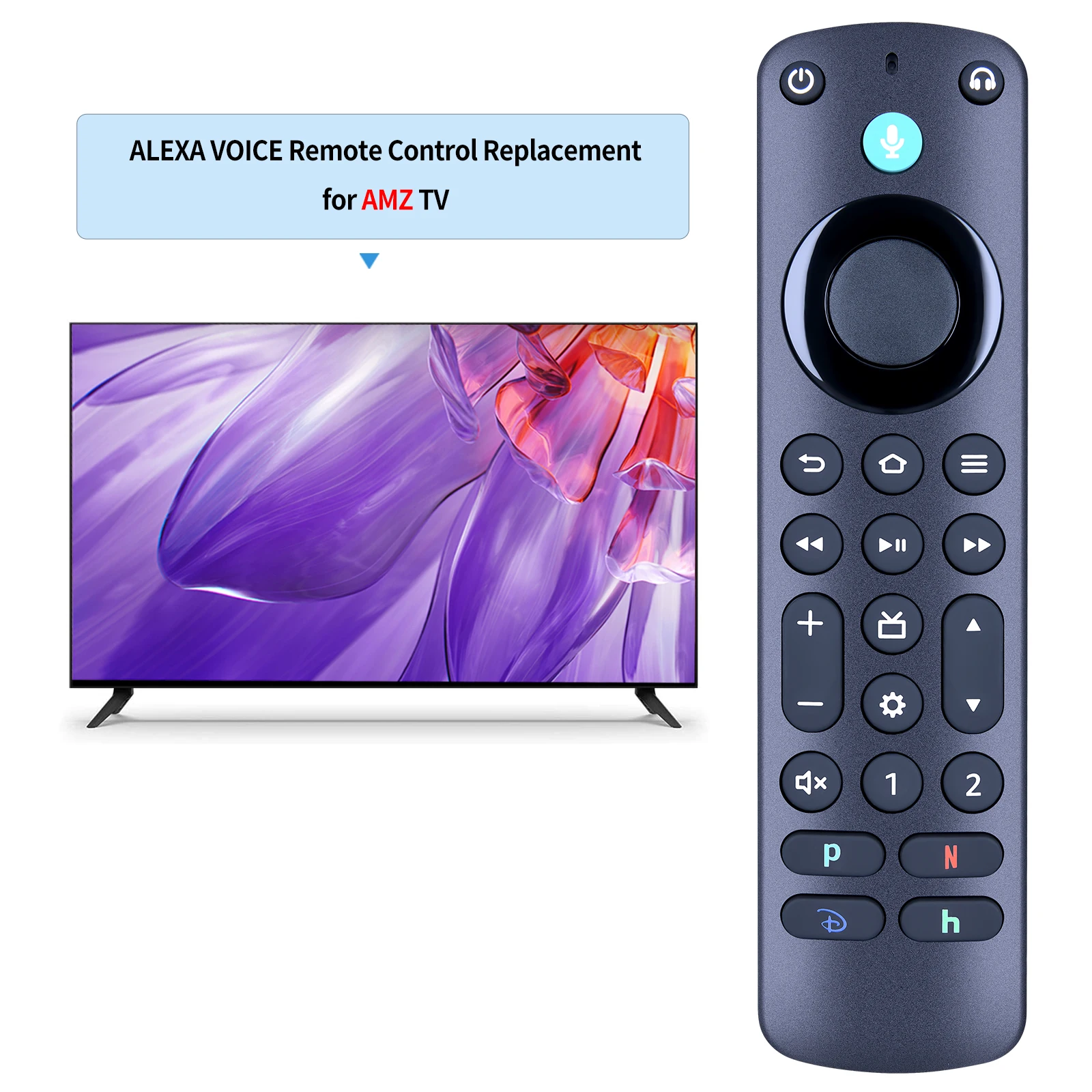 Universal Voice Remote control for Amazon Alexa Pro fire tv