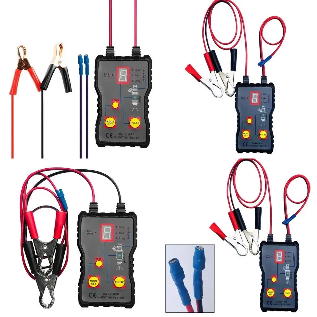 

02DE 12V Professional Injector Tester Powerful System Scan Tool Injector Tester