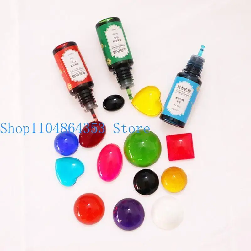 652F 13 Color Epoxy Resin Dye Colorant Highly Concentrated Resin Pigment Flower Favor