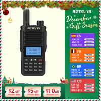 Retevis RA89 10W Walkie Talkie IP68 Usb-C Long Range Walkie Talkies FM VHF UHF Ham Radio for Camping Hunting Emergency Rescue