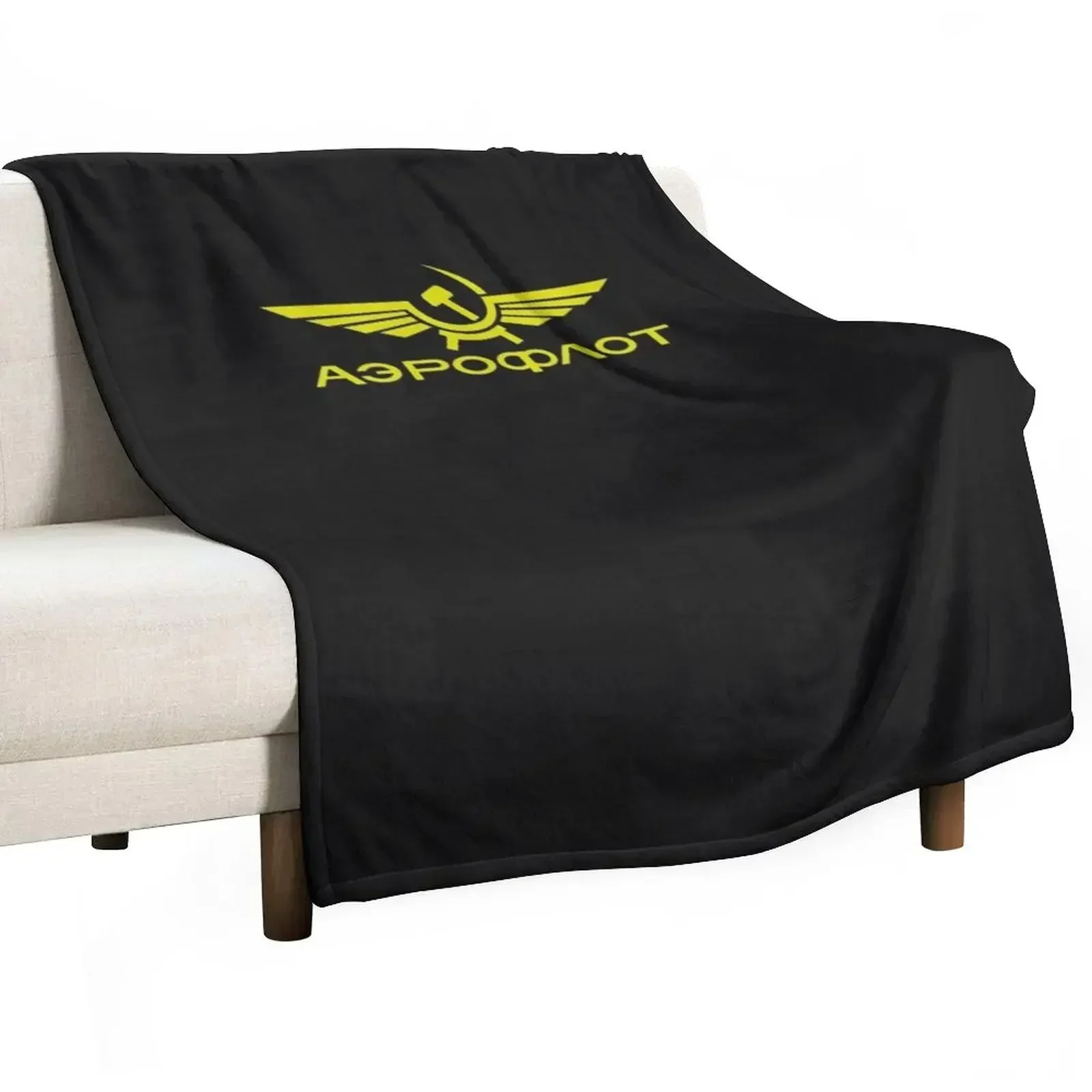 Home is The Lovely Aeroflot 928 Essential T-Shirt Throw Blanket Custom Single Comforter Blankets