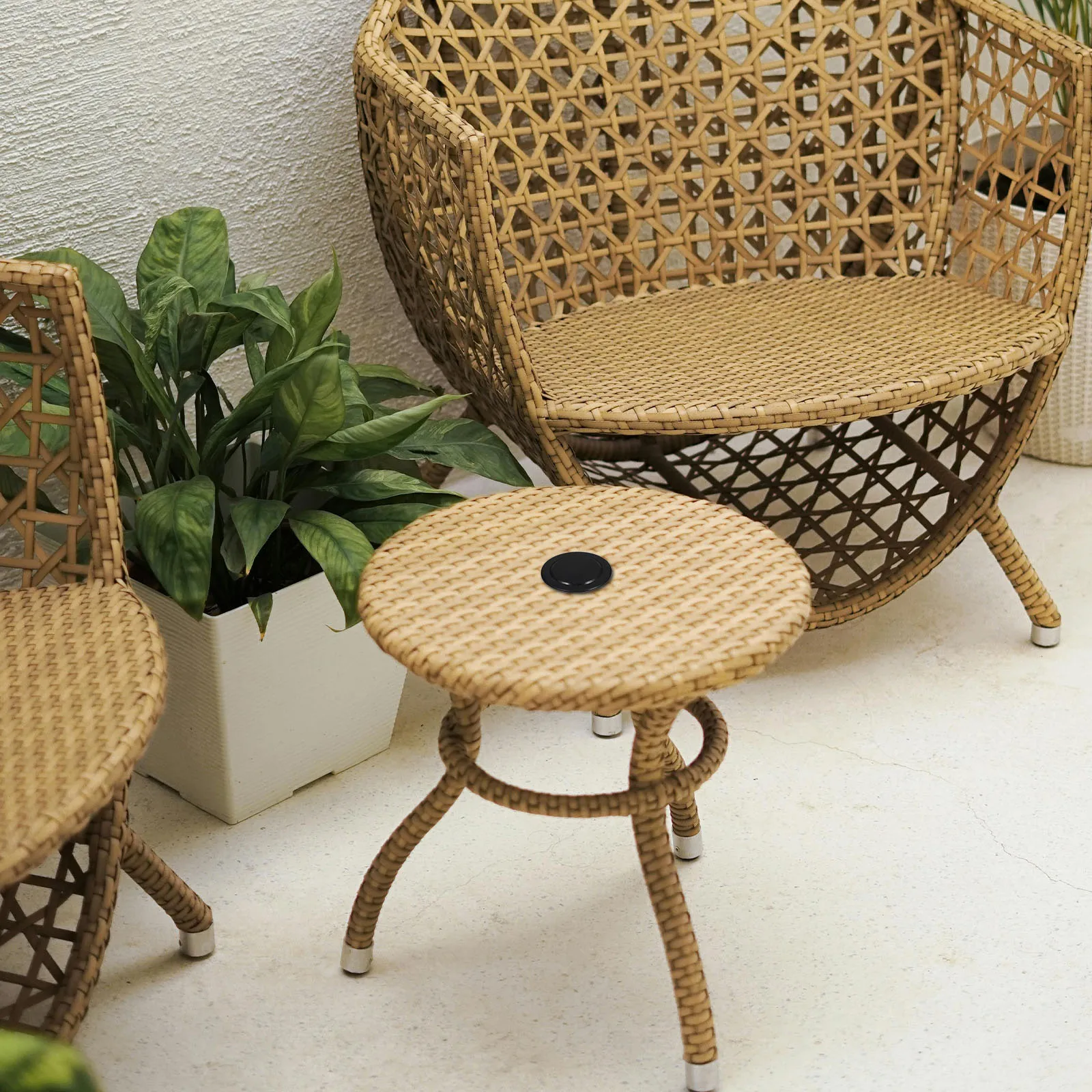 

2pcs Umbrella Plug: Table Umbrella Hole Cap Inserts For Patio Garden Balcony Outdoor Parasol Hole Ring Covers Replacement Parts