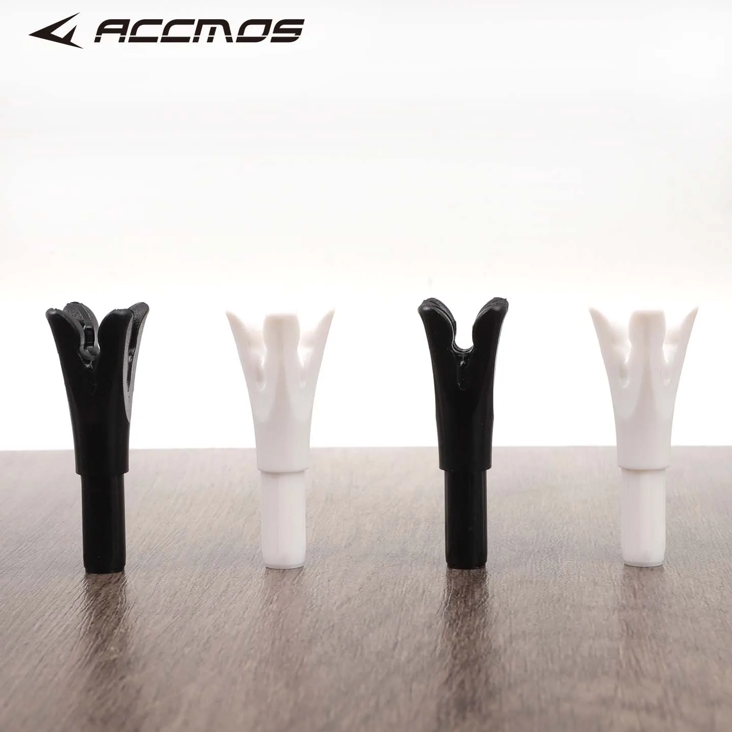 12pcs Cross Mouth Arrow Nocks ID6.2mm Arrow Shafts Caps Insert Tails for Horseback Riding Shooting Archery Accessories