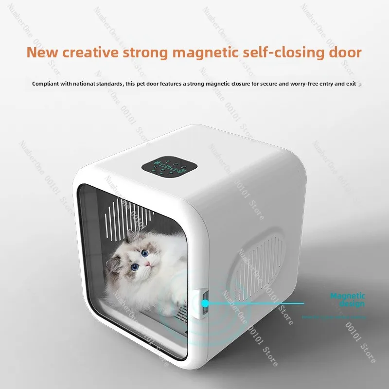 Pet Drying Box for Cats & Dogs, Smart Automatic Hair Dryer with Constant Temperature, High Power Pet Grooming Tool