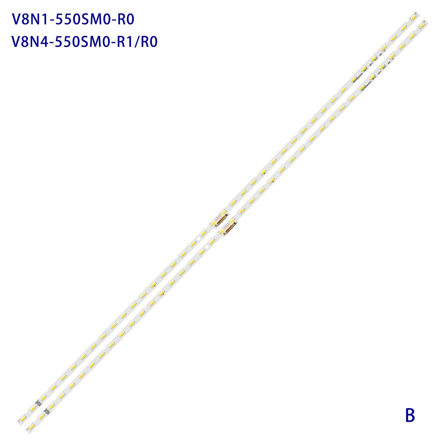 LED شريط إضاءة خلفي لسامسونج UA55RU7300 UA55RU7400 UE55LS03 UE55N5510 UE55N5540 UE55RU7120U LM61-00609A UE55RU7025K