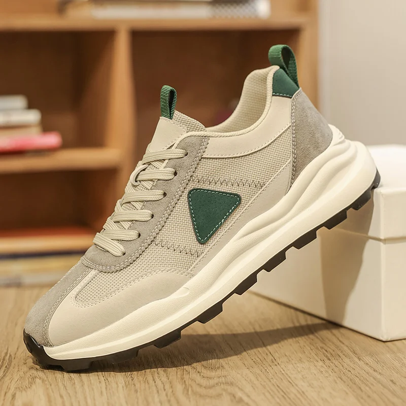 

Men's Breathable Lightweight Sneakers Casual Comfort Sports Running Tennis Fitness Jogging Shoes for Male