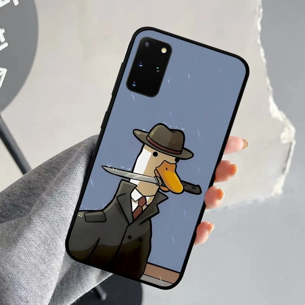 Duck goose Phone Case For Samsung S 9 10 20 21 22 23 30 23plus lite Ultra FE S10lite Fundas