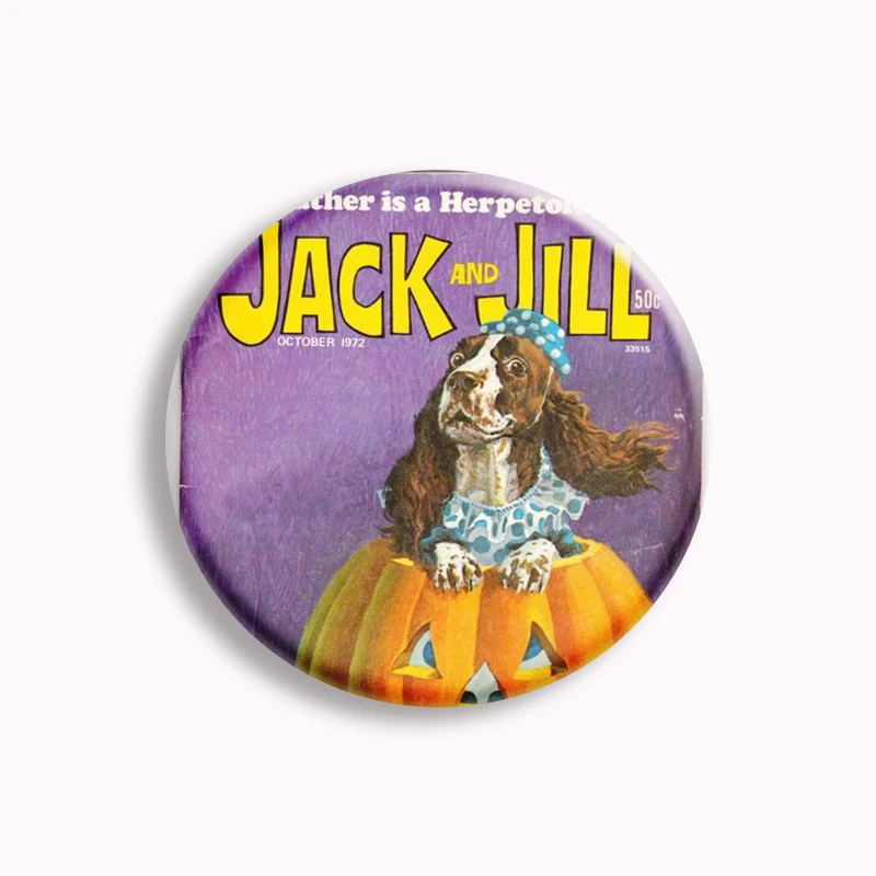 17 estilos Jack Off Jill Vintage botón Pin Humid adolescente Mediocrita broche Retro banda de música insignia estética bolsa accesorios Decoración