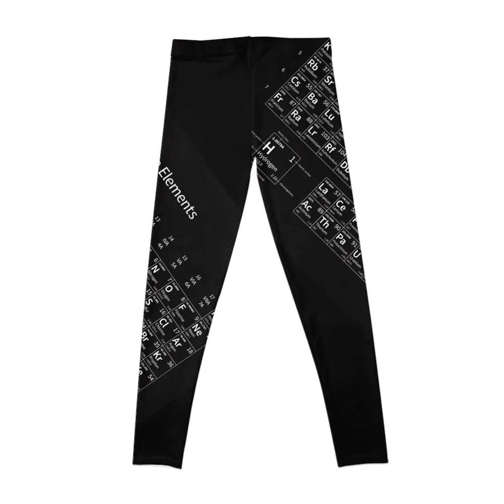 Chemical Periodic table Leggings Women's pants Tight fitting woman Womens Leggings