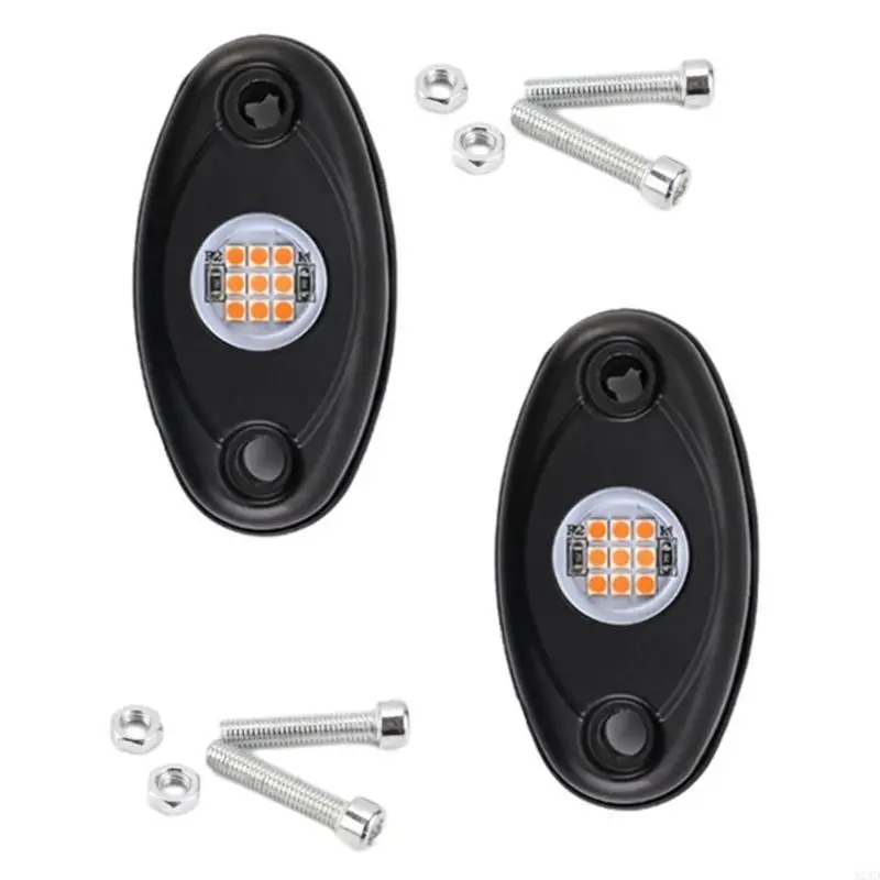 

X13D 2 Pods Trail Rig Lamp LED Rock Lights Underglow Lights for Truck