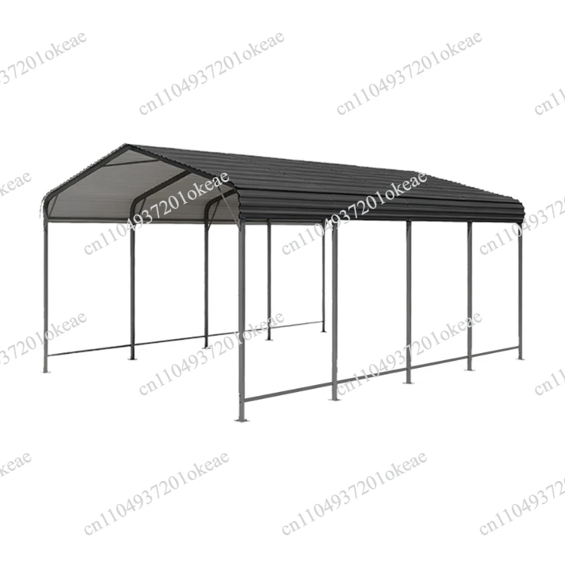 Canopy parking shed 12x20FT household outdoor parking lot Iron carport