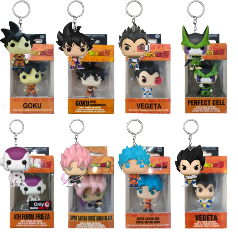 Figura Coleccionable de Funko Dragon Ball, Goku, Bejita, Tortuga Inmortal, Freezer, Sharu, Muñeco, Modelo, Juguete, Llavero, Figuras de PVC