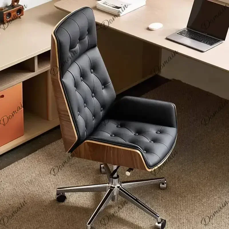 LZ Black Modern Office Chair Upgrade Nordic Luxury Comfortable Relaxing Computer Chair Designer Sillas De Oficina Office Furnitu