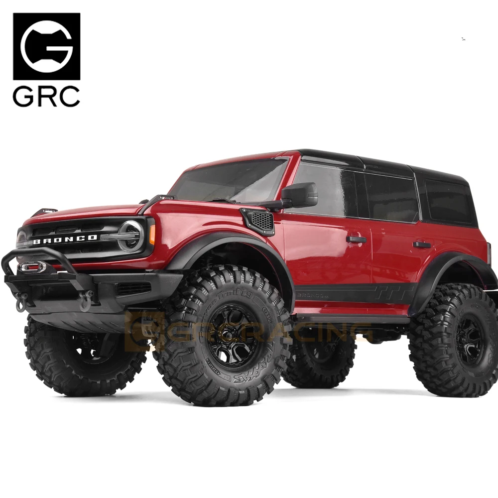

Черный нейлоновый материал для Traxxas Trx-4 Bronco, стереоскопическое выходное отверстие для капота и охлаждающее отверстие с логотипом