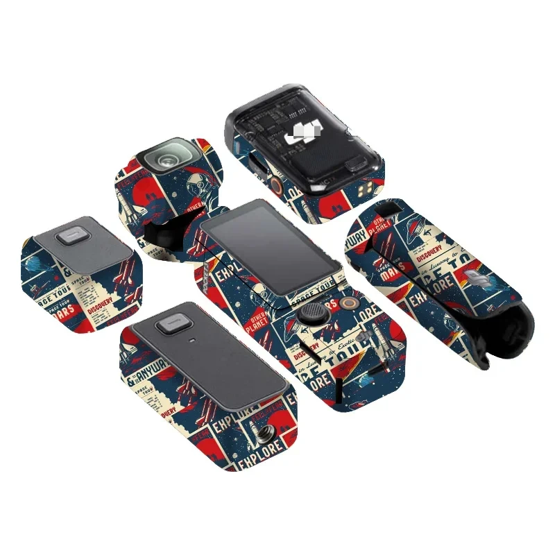 Description Picture 6 of itemFor DJI Osmo Pocket 3 Camera Sticker Protective Skin Decal Vinyl Wrap Film Anti-Scratch Protector Coat pocket3