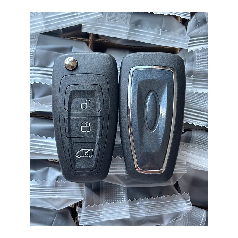 Aftermarket GK2T-15K601-AB 434MHz 49 Chip Car Keys for Ford Transit Custom Remote Flip Key Fob