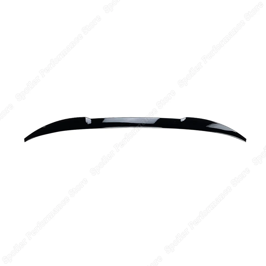 Car Rear Spoiler Wing Fit For BMW X4 G02 2018-2024+ M Performance Style Trunk Lid Splitter Body Kits Accessories Gloss Black ABS