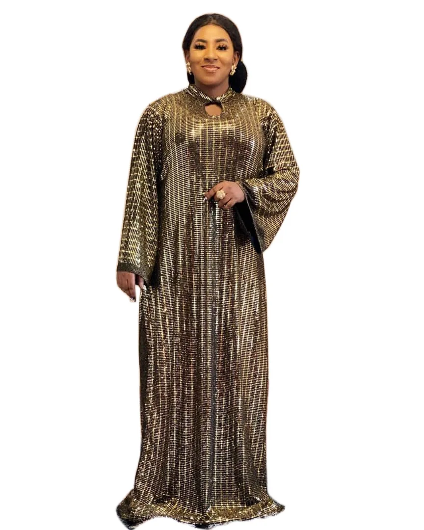 2025 New Style Classic African Dresses For Women  African Dashiki Fashion Loose Long Dress African Dress