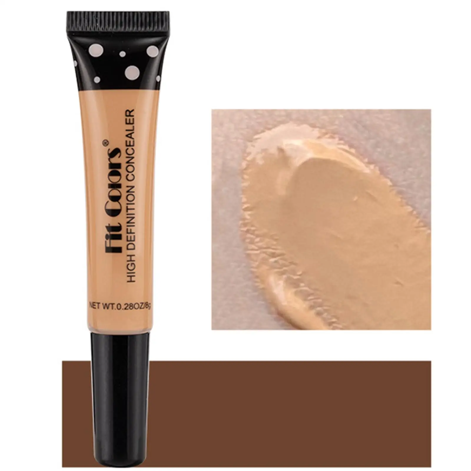 Face Contour Concealer Liquid Waterproof Full Coverage Foundation Corrector Palette Base Professional Makeup For Dark Skin P0R8