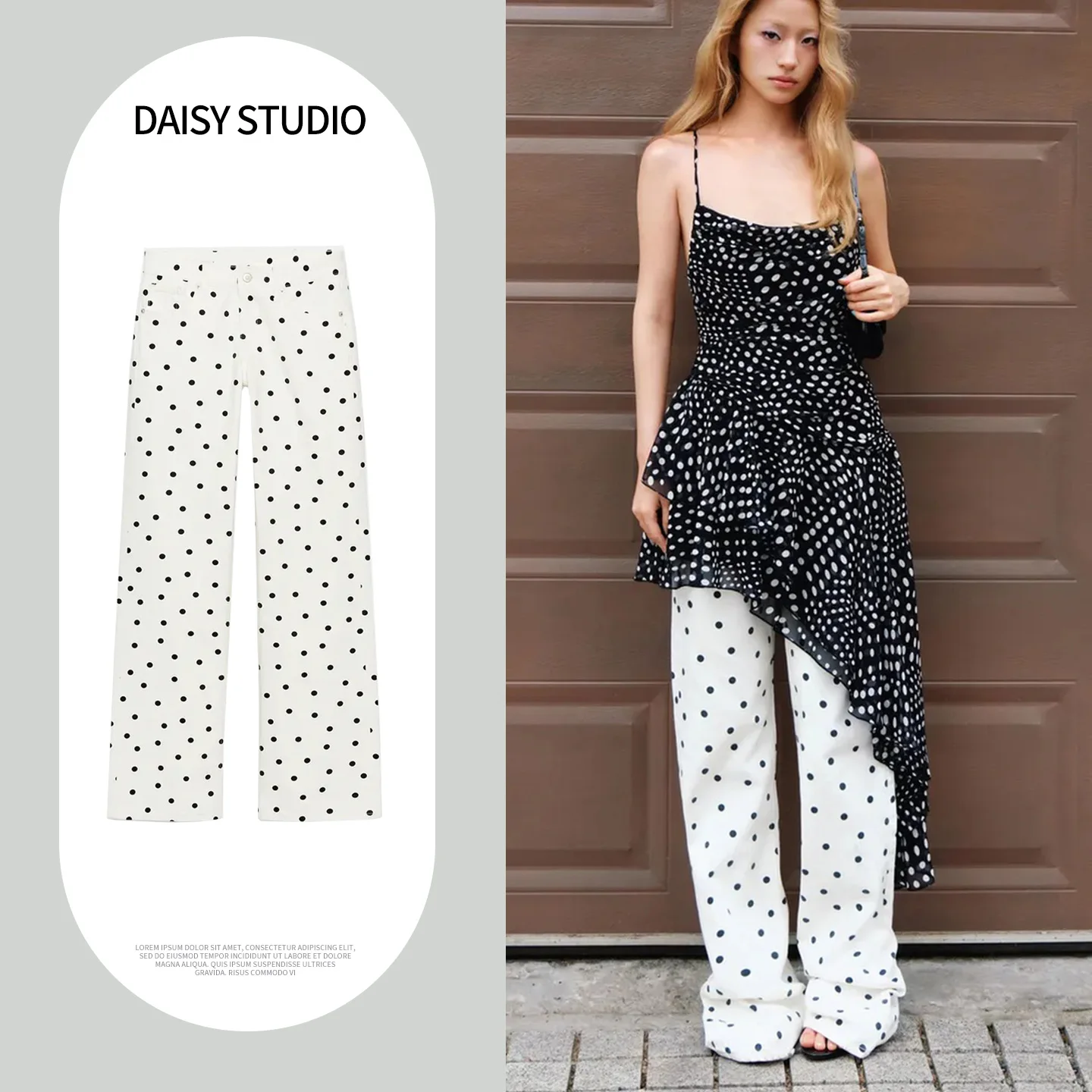

Summer New Women's Low Waist Long Straight Leg Striped Denim Jeans Metal Button Zipper Style plus Size Casual Trousers