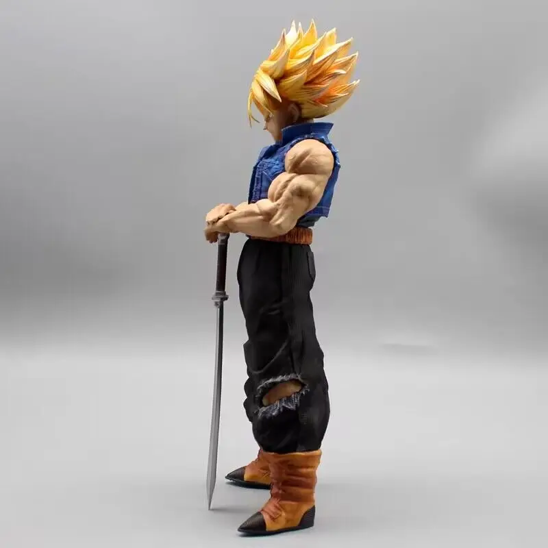 25cm Torankusu Dragon Ball  Animation Peripherals Pvc Gk Warrior Standing Pose  Model Collection Ornaments Kids Toy Holiday Gift