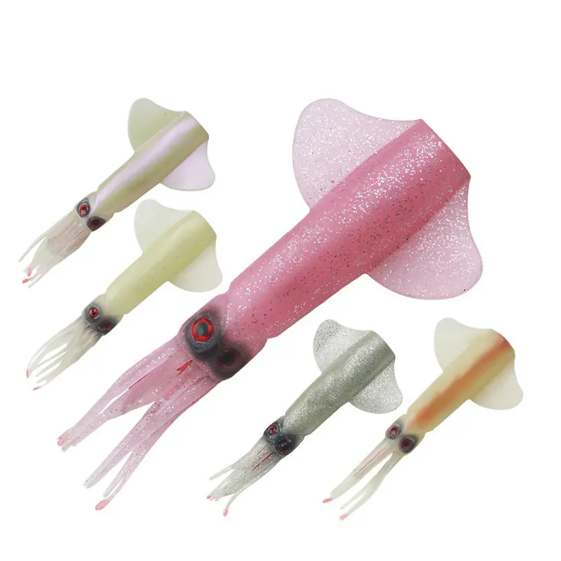 

AS Squid Skirts Bait Soft Lure 17cm45g Fishing Lure Octopus Boat Sea Fishing PVC Rubber Artificial Soft Bait Trolling Leurre