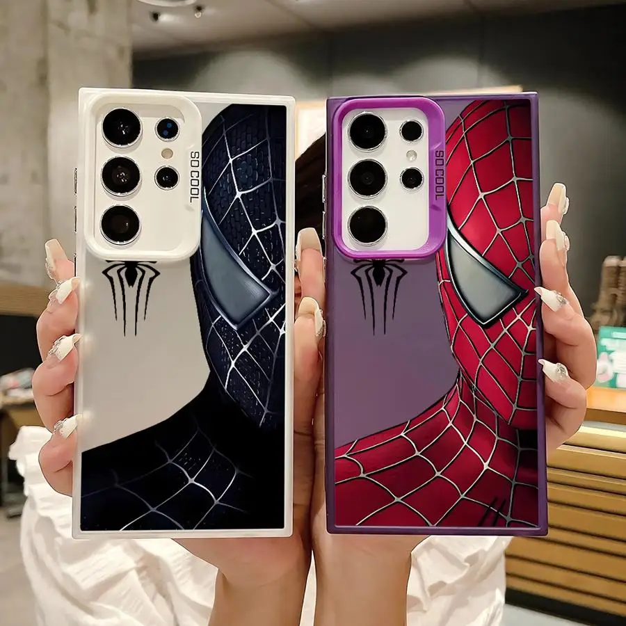 Marvel Sipider Man Phone Case for Xiaomi Mi 11 Lite 12T Pro Poco X3 Pro F4 F3 GT X5 C50 C51 13T Redmi K60 Ultra Cover