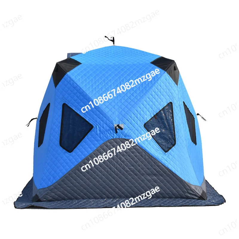 

Winter fishing thickened tent warm snow fishing house cold-proof cotton tent outdoor camping equipment wind resistance