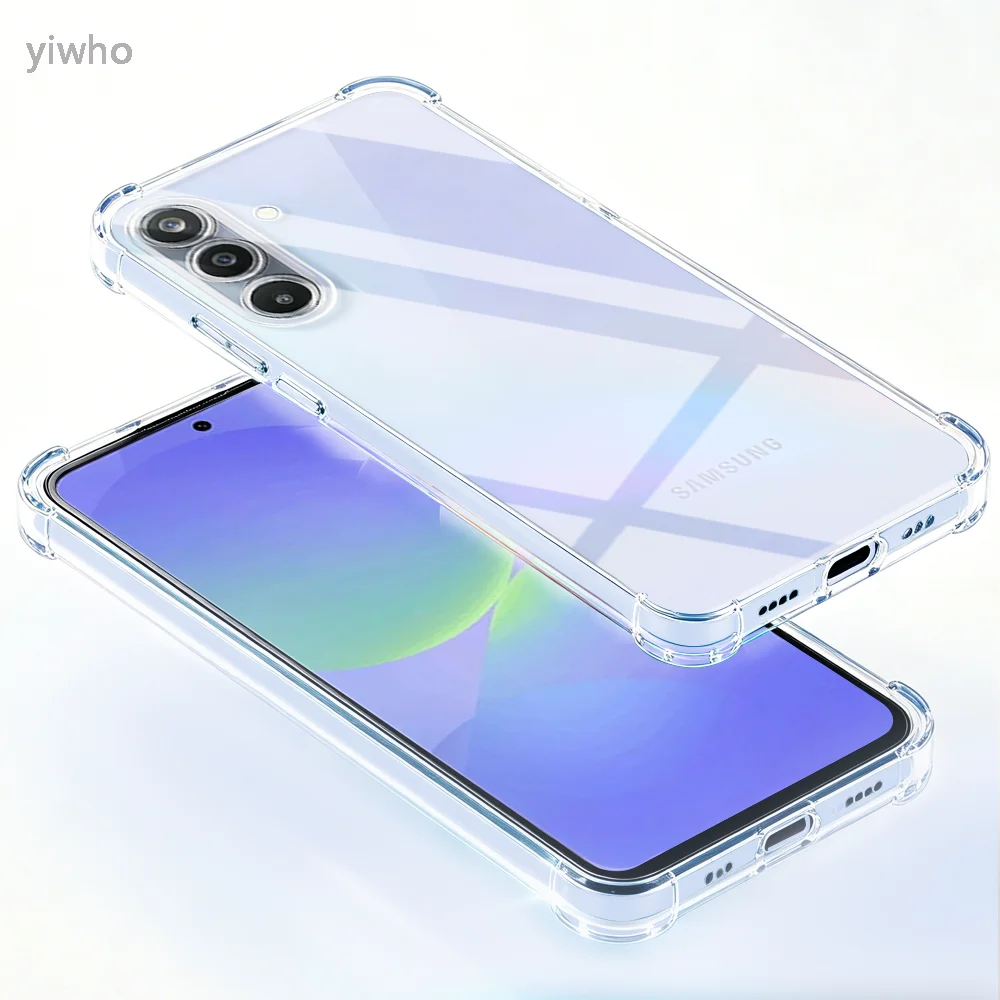 

Soft Shockproof Clear Phone Case For Samsung Galaxy A36 5G TPU Transparent Back Covers For samsung a36 Cover Shell
