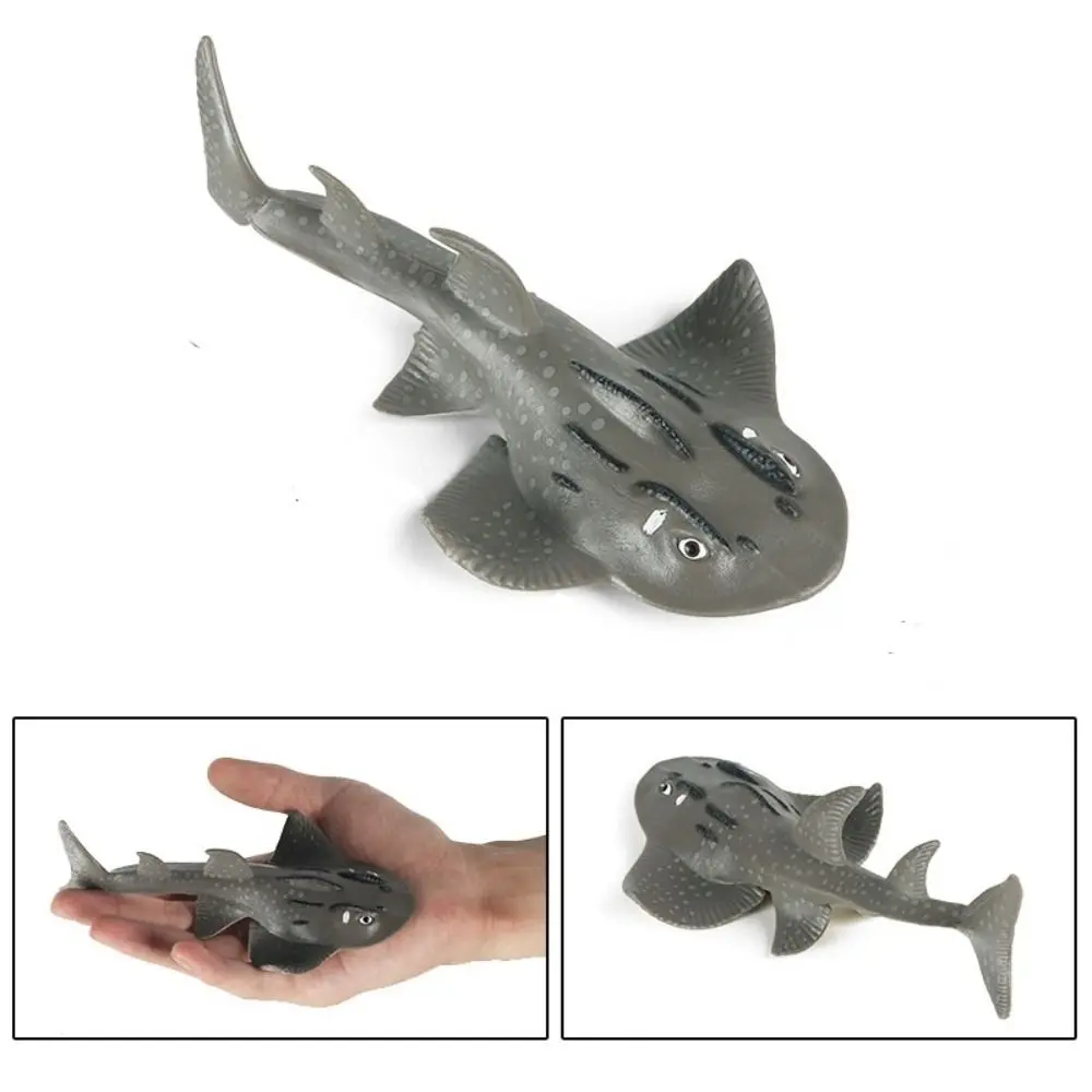 Simulation Manta Ray Model Miniature Fish Model Ocean Animal Figures Cognition Marine Sea Life Action Figurines Collection