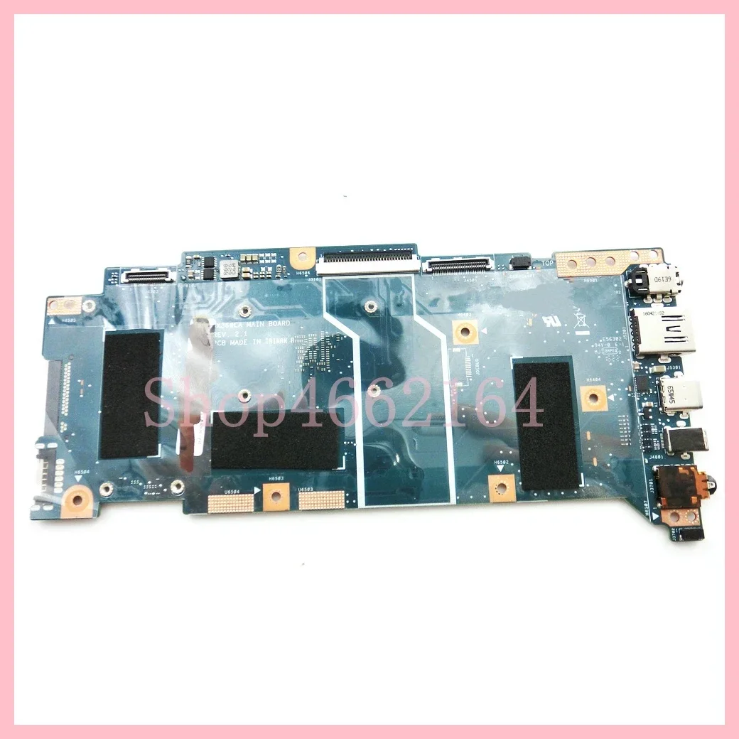 Imagem -02 - Placa-mãe para Laptop para Asus Ux360ca M36y30 M5-6y54 M37y30 M5-7y54 Cpu 4gb 8gb de Ram Placa-mãe para Ux360 Ux360c Ux360cak