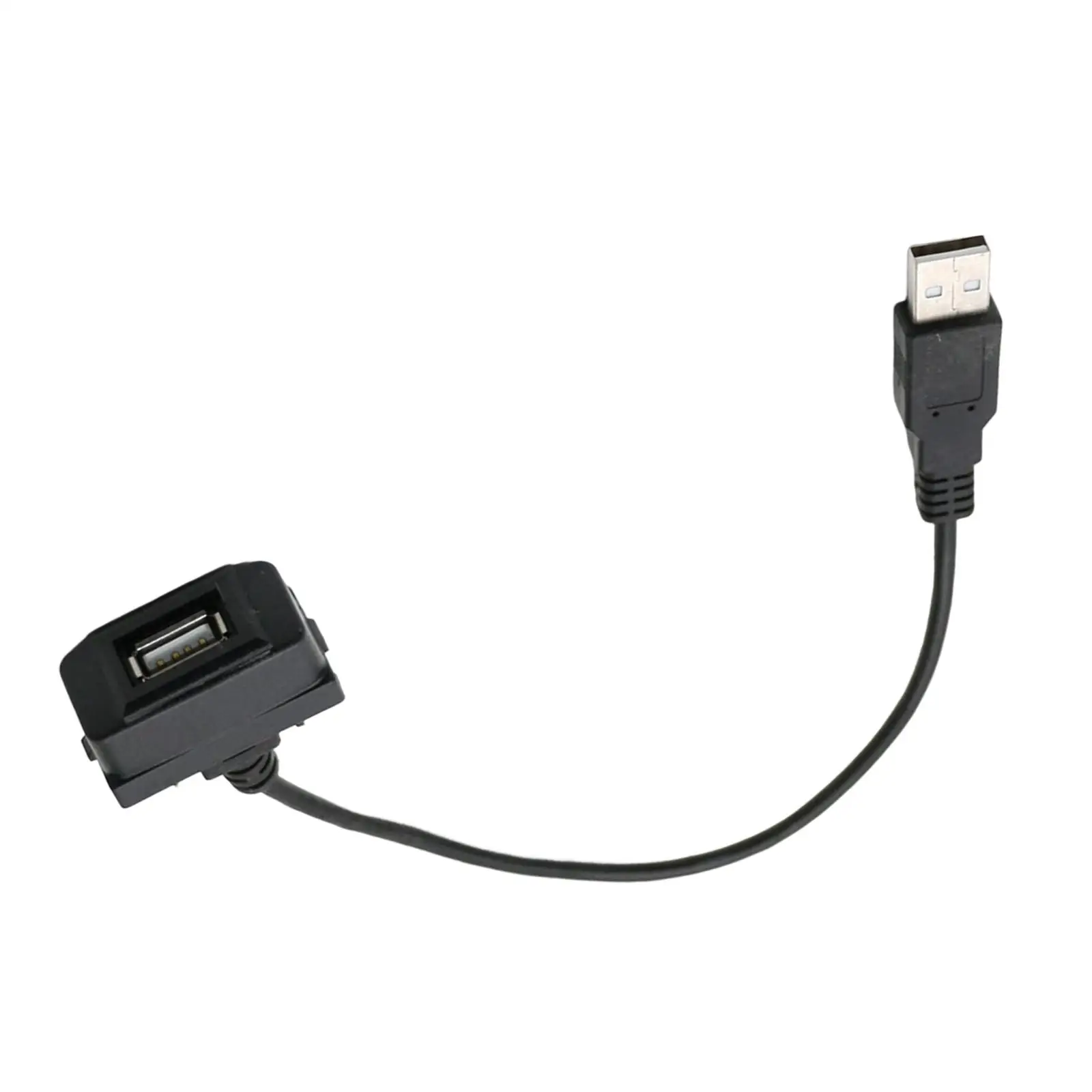 Adaptador de interface USB para carro Adaptador de cabo de extensão para Asx