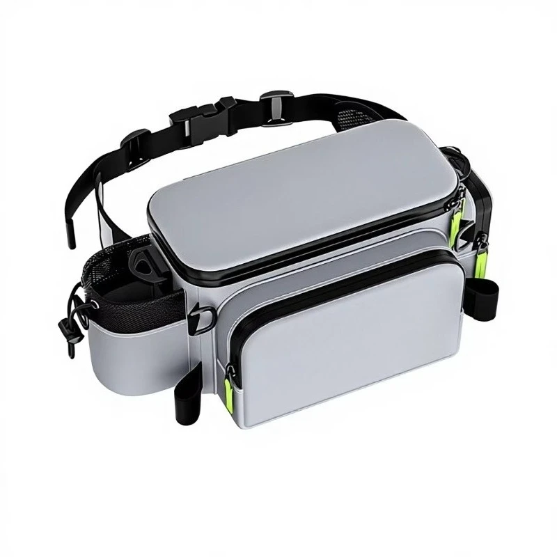 Multifunctional Waterproof Fishing Waist Shoulder Bag Gear Storage Pouch Multiple Sizes for Angling