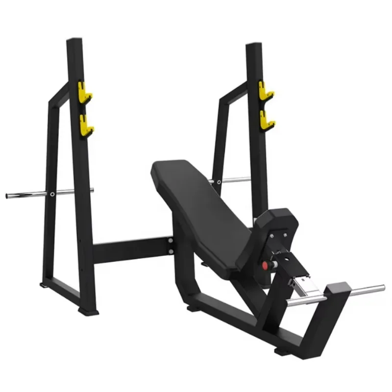 

Прочная скамья для наклона для штанги и гантелей, тяжелой атлетики, наращивания мышц, фитнеса