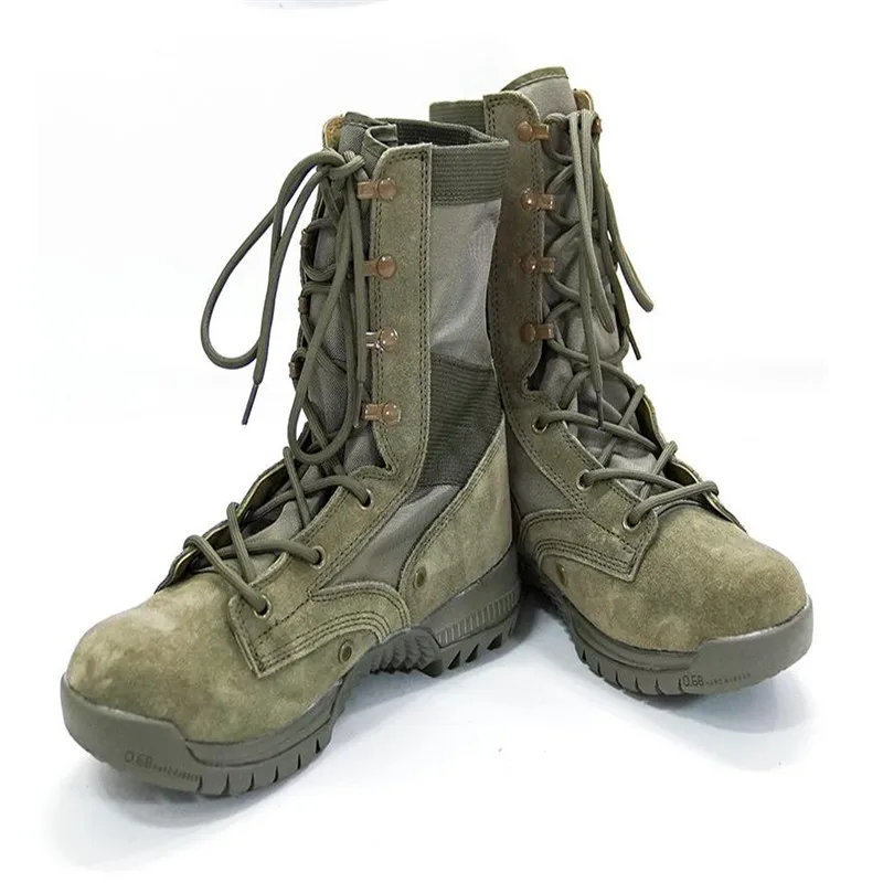 Ultralight Breathable Combat Boots 35-46 Size Men Women Outdoor Hiking Sports High Shoes Security Tactical Boots