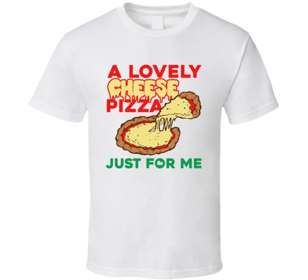

Футболка A Lovely Cheese Pizza для одного дома, рубашки для мужчин, футболки с графикой, мужская одежда, мужская одежда, одежда для спортзала, мужская одежда