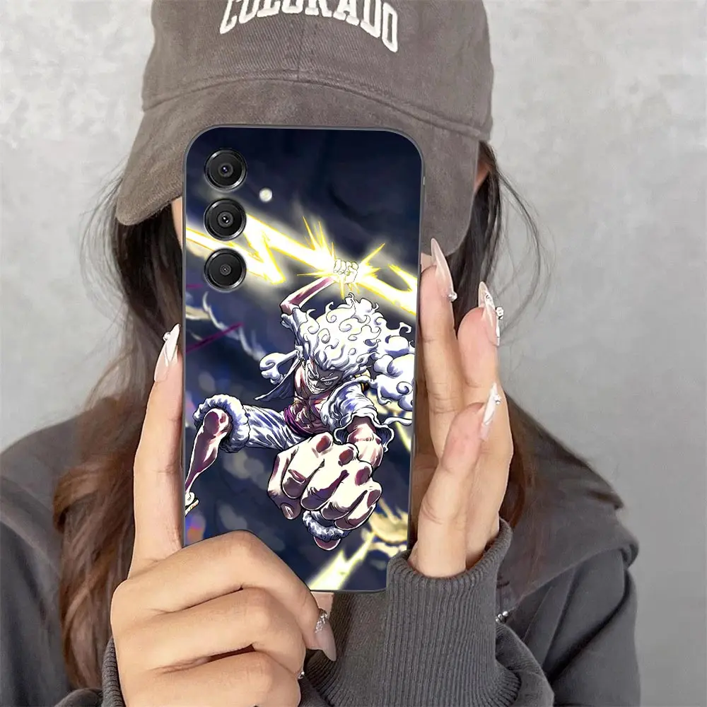 Phone Case For Samsung A14 A15 A16 A17 A22 A23 A26 A27 A32 A35 A36 A52 A53 A54 A55 A56 A57 A71 Cover Gear 5 Luffy One P-Piece