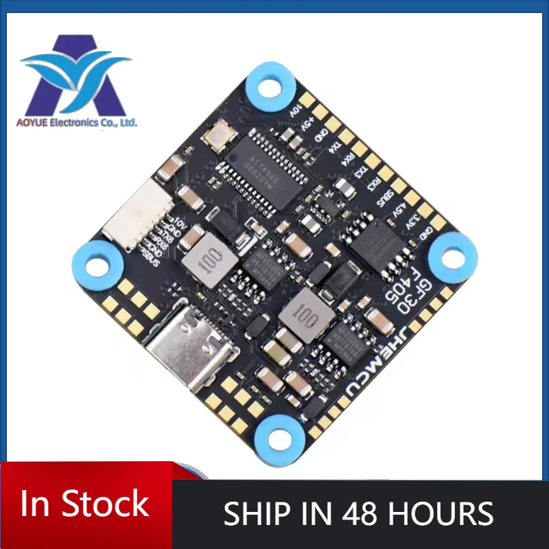

1pcs/GF30F405-ICM Baro OSD BalckBox 5V 10V Dual BEC F405 Flight Controller 3-8S for FPV Freestyle Drone