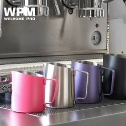 WelHome-ステンレス鋼のミルク泡立て器,エスプレッソ,コーヒー,ピッチャー