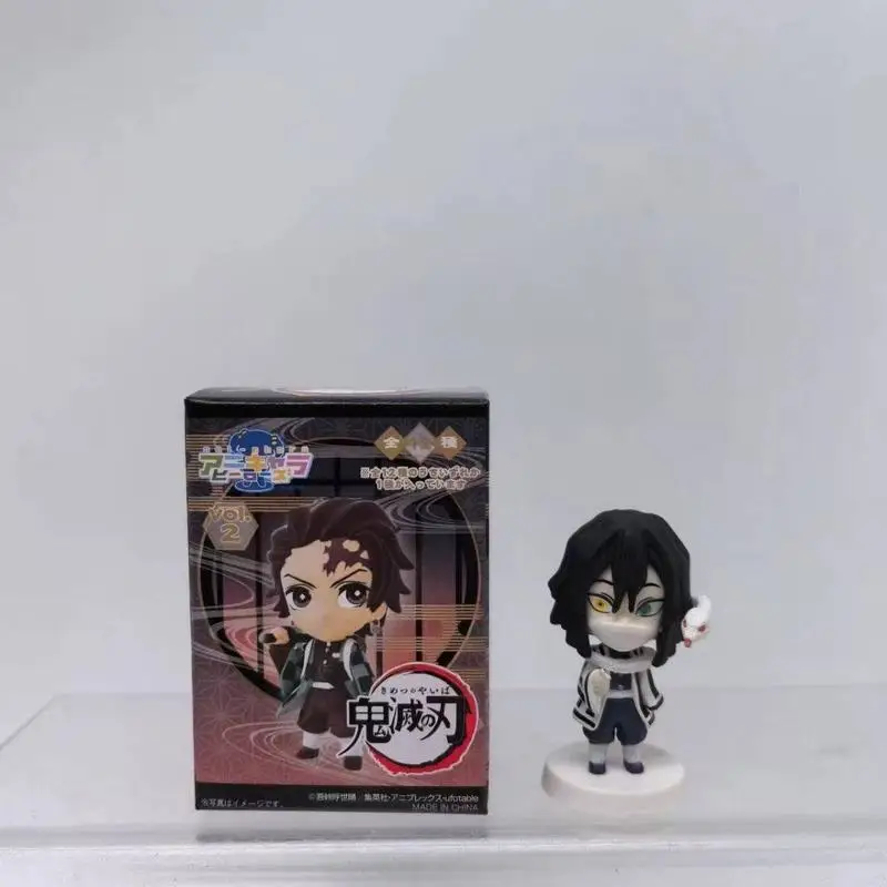 Rikugien Demon Slayer: Kimetsu Mini-Figur, trendige Blindbox, Serie 2, Chara Daru, Sammlerartikel, Spielzeug und Hobbys mit Anime-Motiv