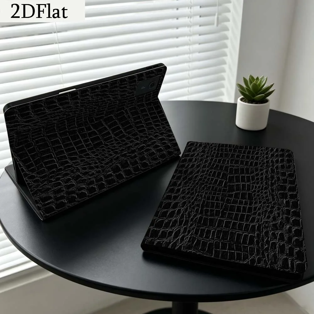 Crocodile Pattern Texture For Lenovo Xiaoxin Pad Pro Tab K11 K10 Y900 3rd Y700 P11 P12 11.5 12.7 8.8 Inch Tablet Case Gift